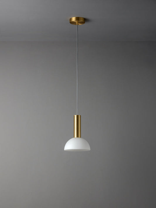 Samira - 1 Light Brushed brass | Modern Chic Ceiling Light